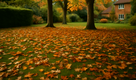 Dealing with autumn leaves
